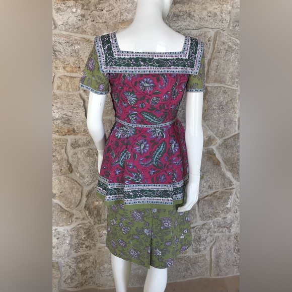 Gorgeous Rare Vintage 1950s Ruth Starling Originals Multi Floral Print Dress - Picture 12 of 15